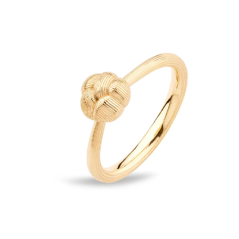 women’s wedding rings-Savá 18K Gold Ring Small