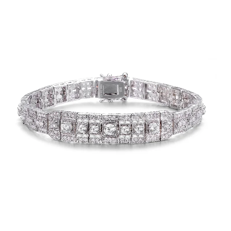 women's delicate bracelets-Montfort Palais Link Bracelet