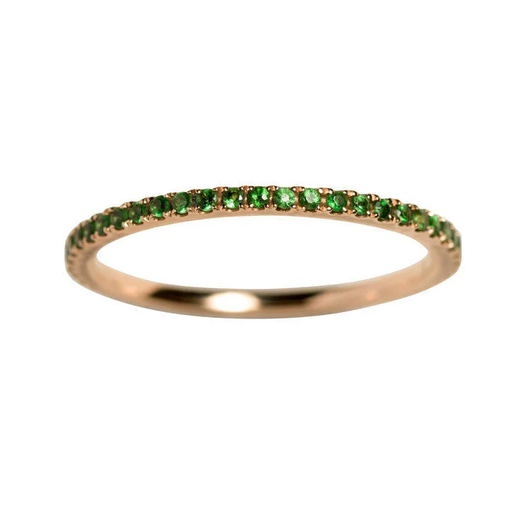 women’s gold and diamond rings-Petit Olivia Ring Gold, Green