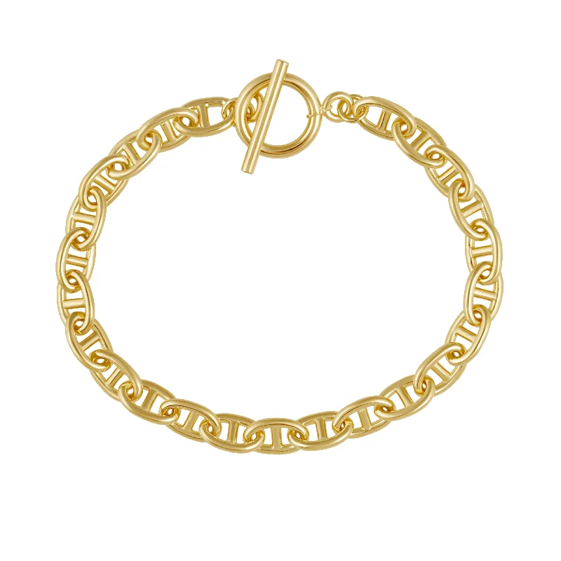 women's geometric bracelets-Taylor Toggle Bracelet