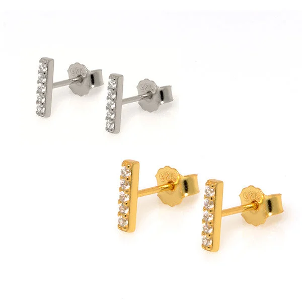 women's simple earrings-Bella Stud