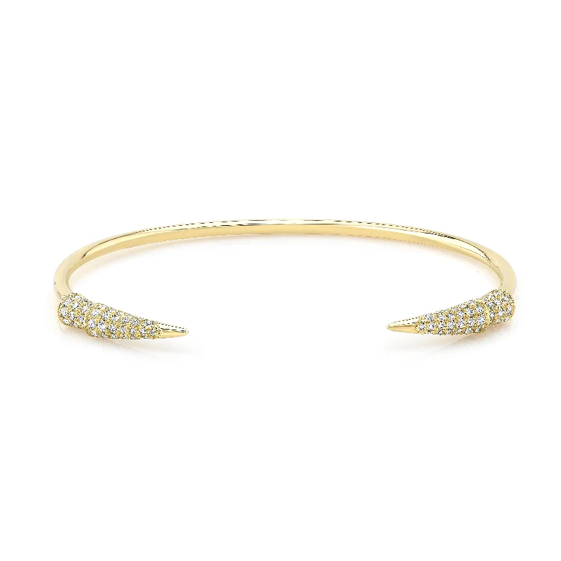 women's promise bracelets-Bullet Cuff Bracelet