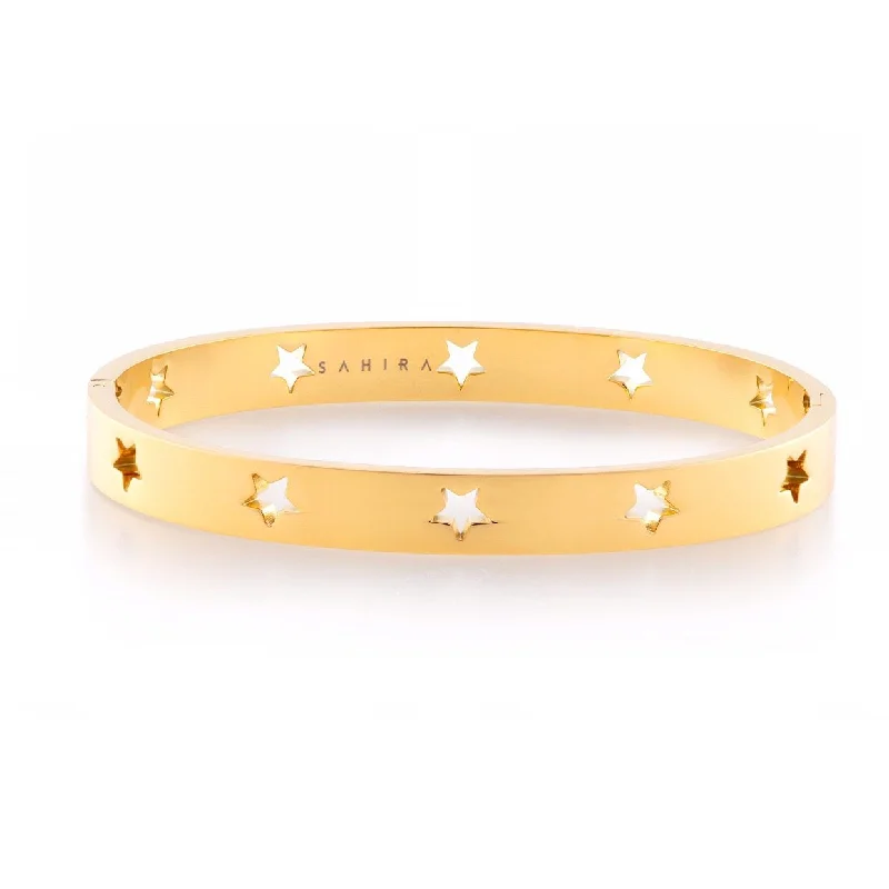 women's acrylic bracelets-Mia Star Bracelet