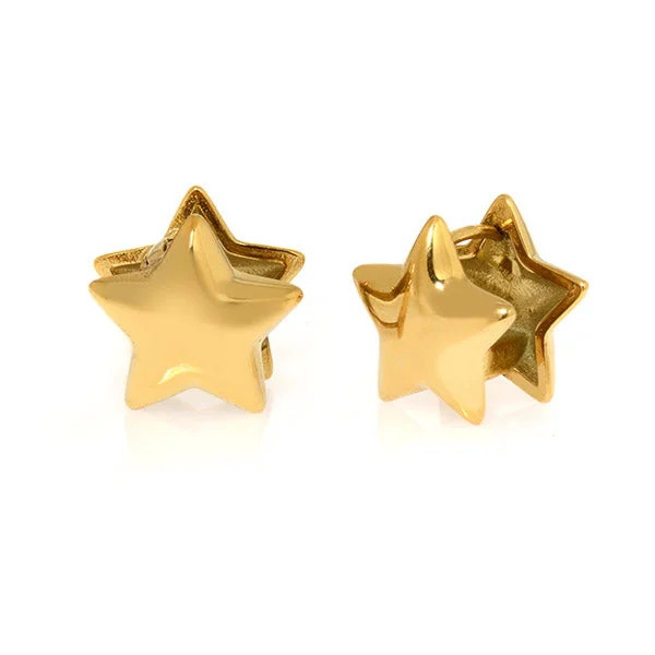 women's oval earrings-Stellar Earring