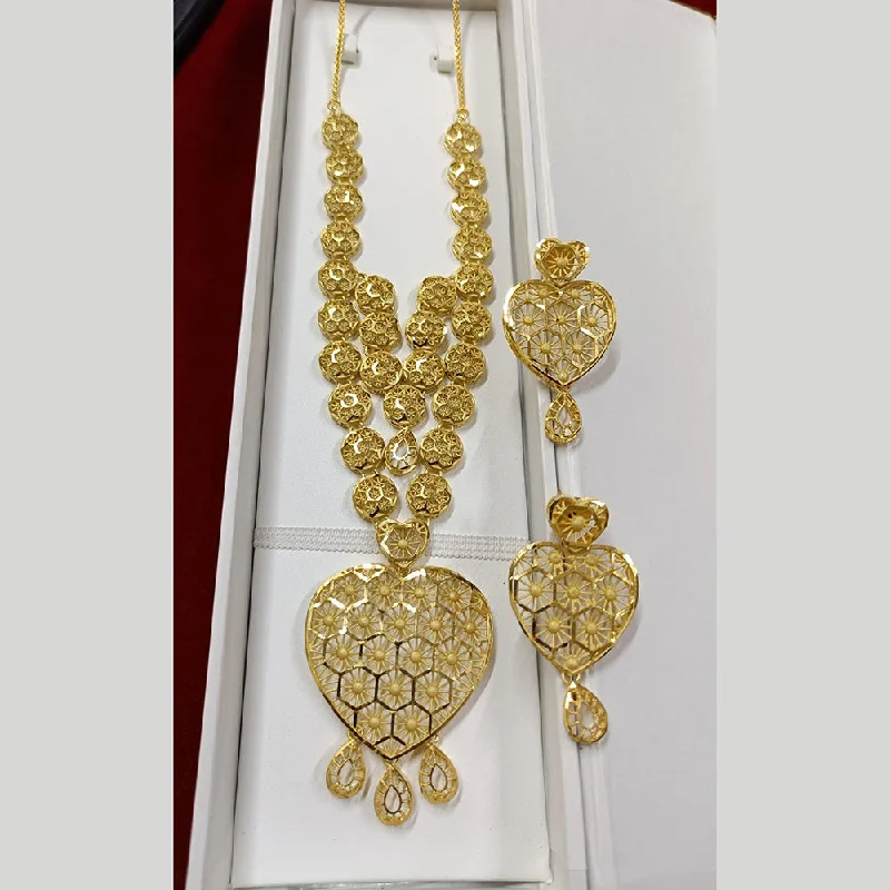 women’s statement necklaces-Pari Art Jewellery Forming Necklace Set