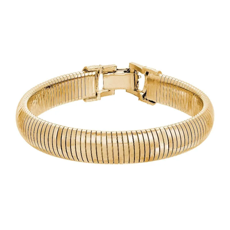 women's sun bracelets-1928 Jewelry Classic Cobra Stretch Clasp Bracelet