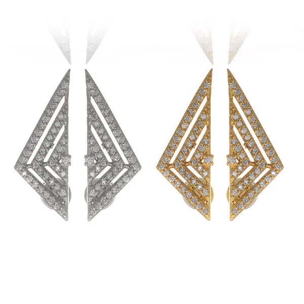 women's star earrings-Elite Studs