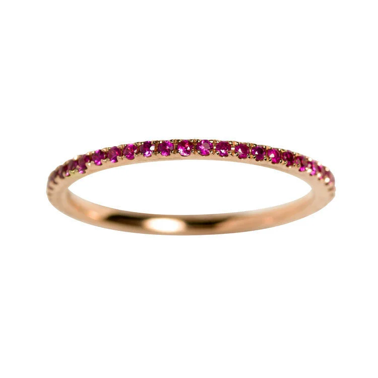 women’s heirloom rings-Petit Olivia Ring Gold, Pink