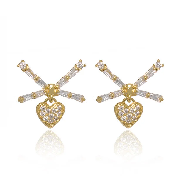 women's clip-on earrings-Jolly Studs