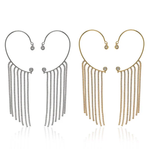 women's chandelier earrings-CEO Ear Cuff