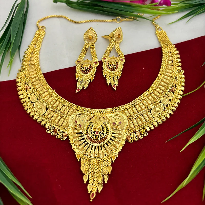 women’s elegant necklaces-Pari Art Jewellery Forming Necklace Set