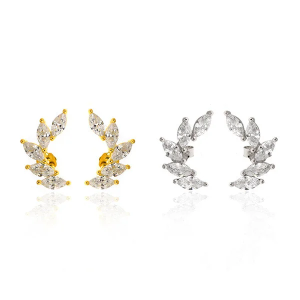 women's edgy earrings-La Fleur Earring