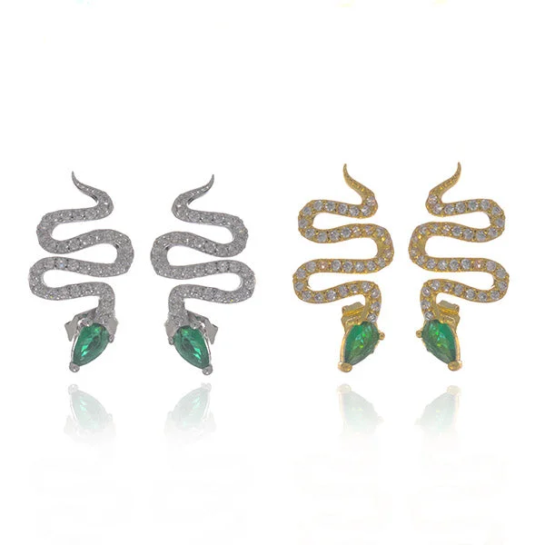 women's birthstone earrings-Wicked Stud