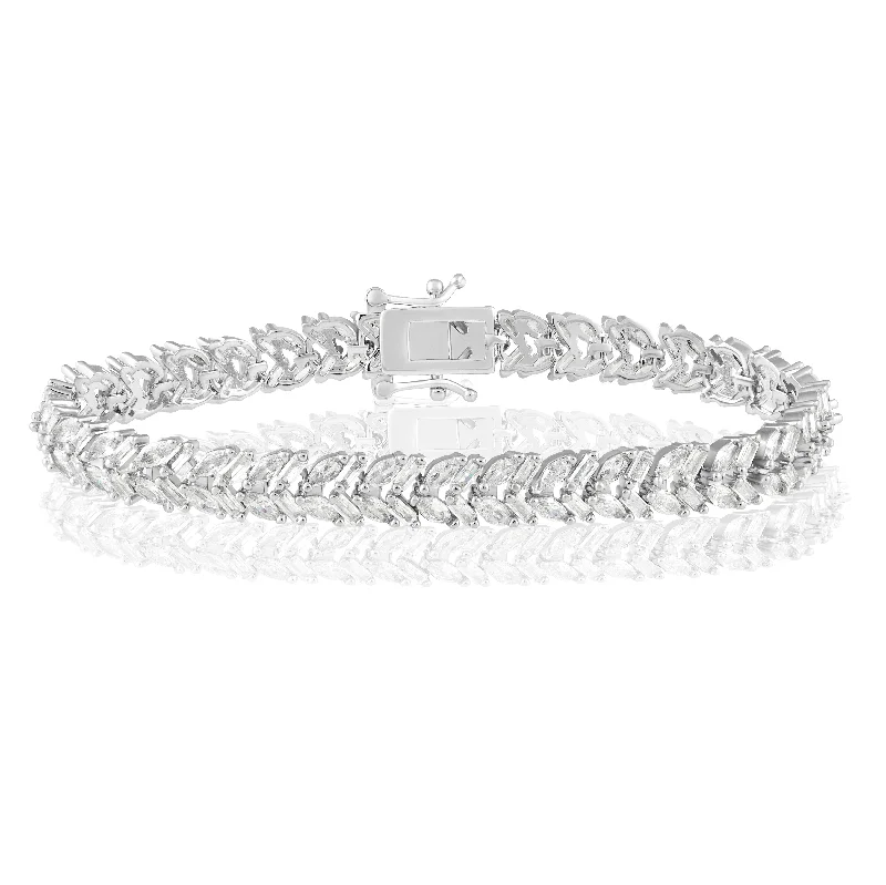 women's link bracelets-Eloise Tennis Bracelet