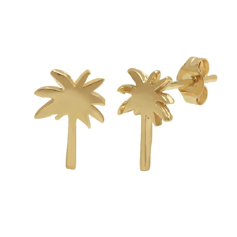 women's shell earrings-Palm Desert Studs