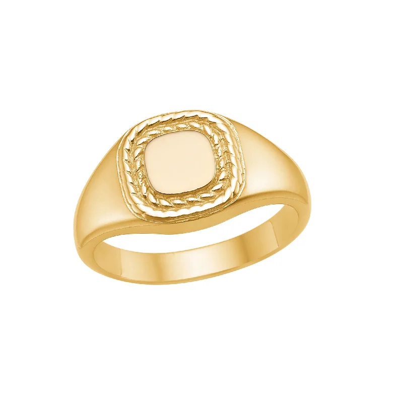 women’s emerald rings-Mirage 18K Gold Plated Ring