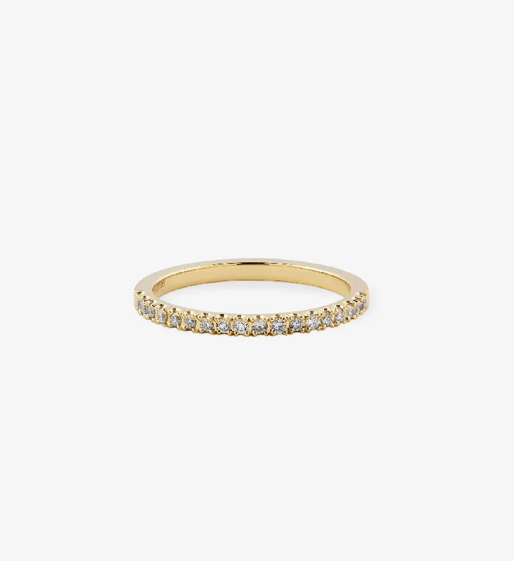 women’s engraved rings-Diamond Eternity Ring 0.20